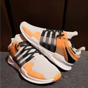 Adidas EQT Women Orange & White Sneakers